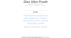 Desktop Screenshot of glenallenpruett.com