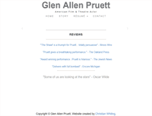 Tablet Screenshot of glenallenpruett.com